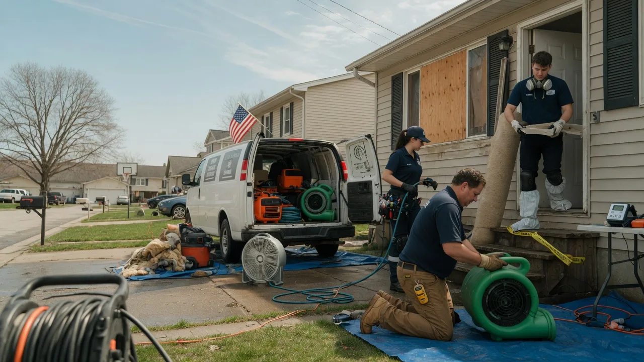 Water Damage Restoration in California, MO near me